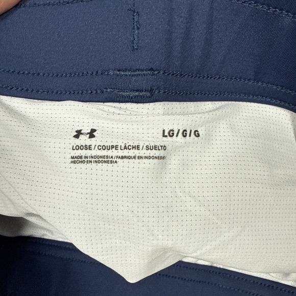 Under Armour Storm UPF 40 Blue Shorts Men's Size Large New - Picture 3 of 7
